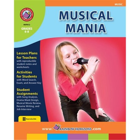 RAINBOW HORIZONS Musical Mania - Grade 6 to 8 A12